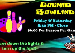Cosmic Bowling 2024 Friday and Saturday