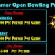 2025 Summer Open Bowling Pricing