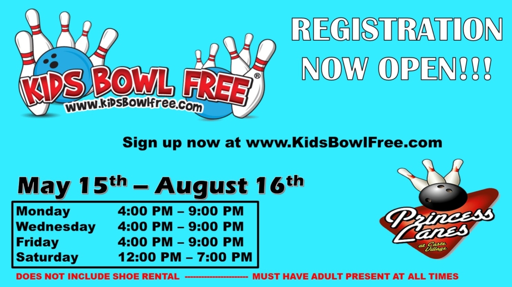 Kids Bowl Free 2026